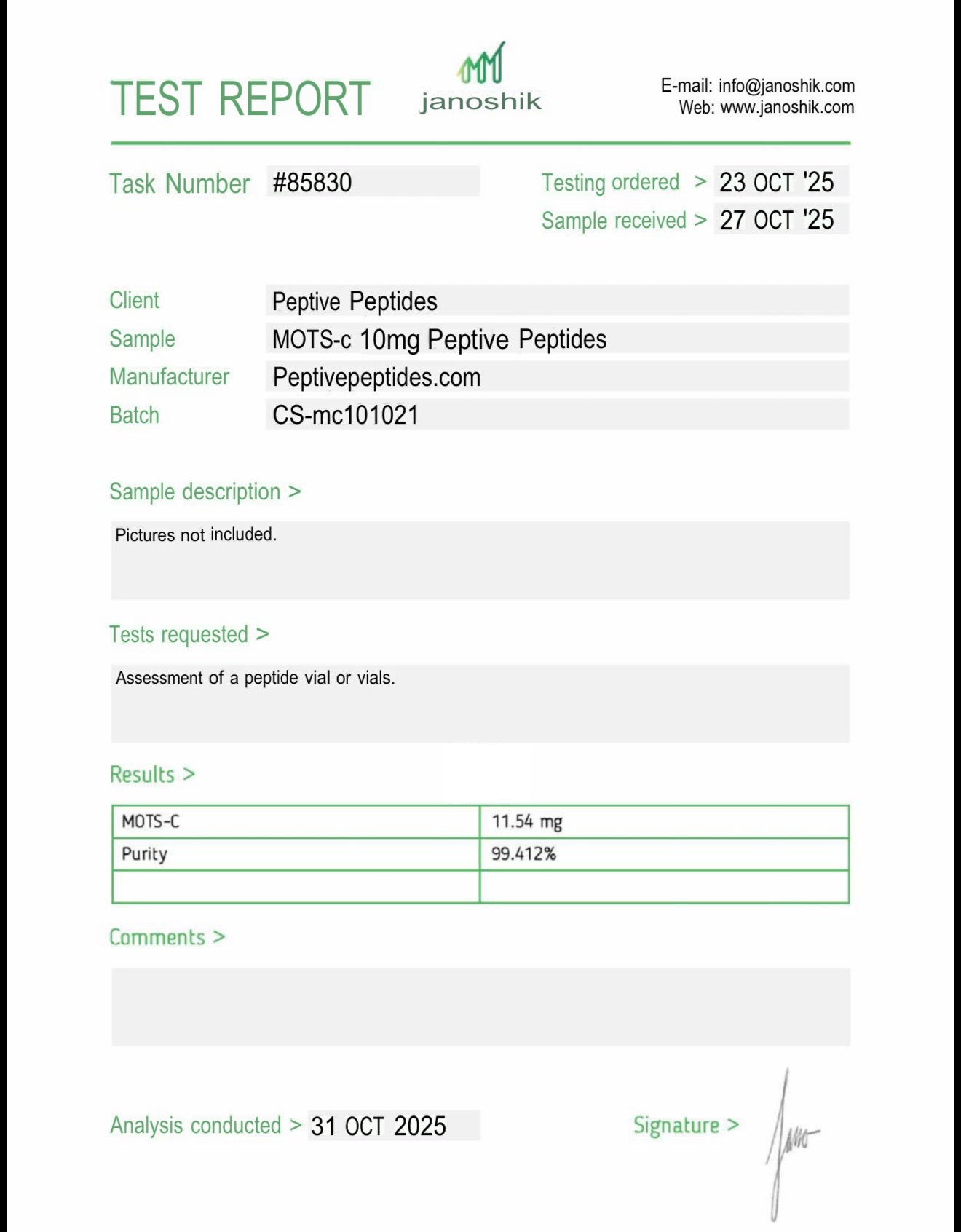 Performance Stack (Mots-C + BPC157 + Tb500)