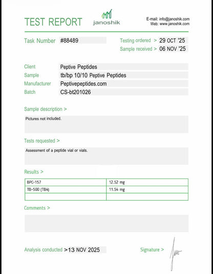 Performance Stack (Mots-C + BPC157 + Tb500)