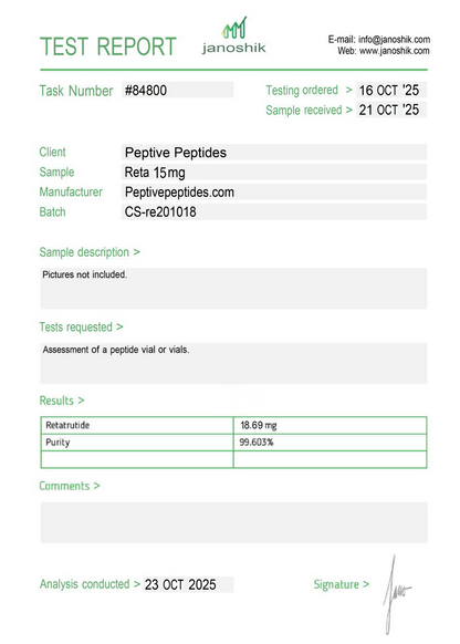 مجموعة مركبات بحثية متعددة الببتيدات Rapid Fat Loss Stack