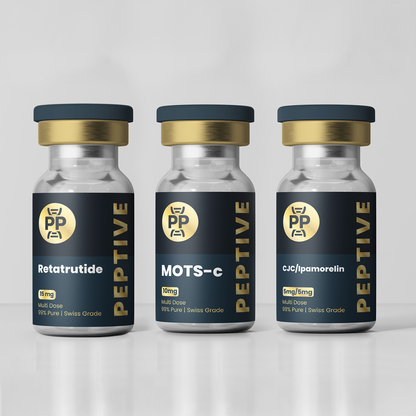 Rapid Fat Loss Stack (Ret 15mg + Mots-C 10mg + Cjc 5mg/Ipa 5mg)